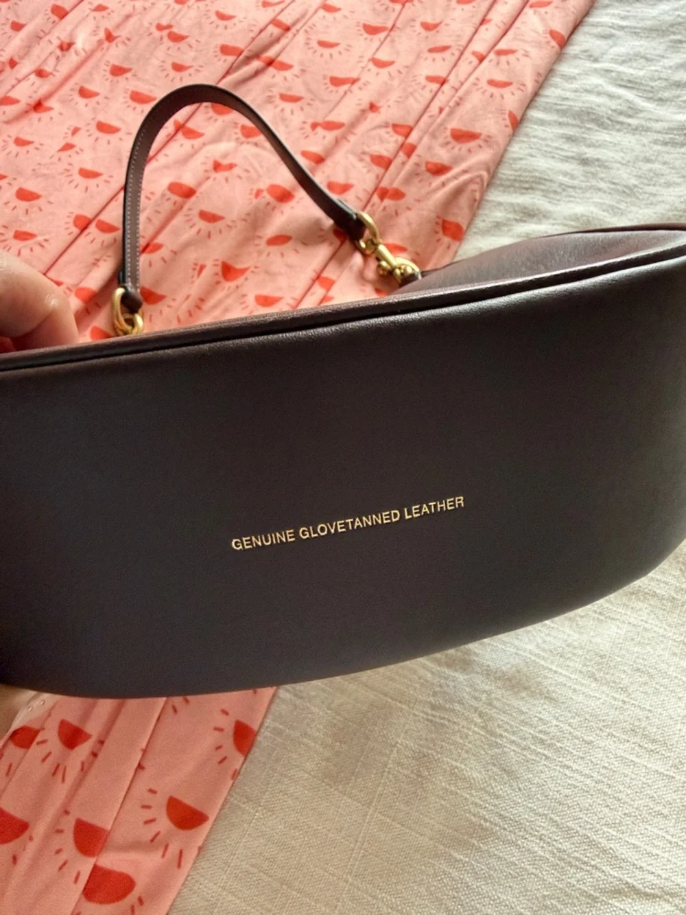 Coach Jonie 22 Glovetanned Leather Bag in Maple - Picture 3 of 5